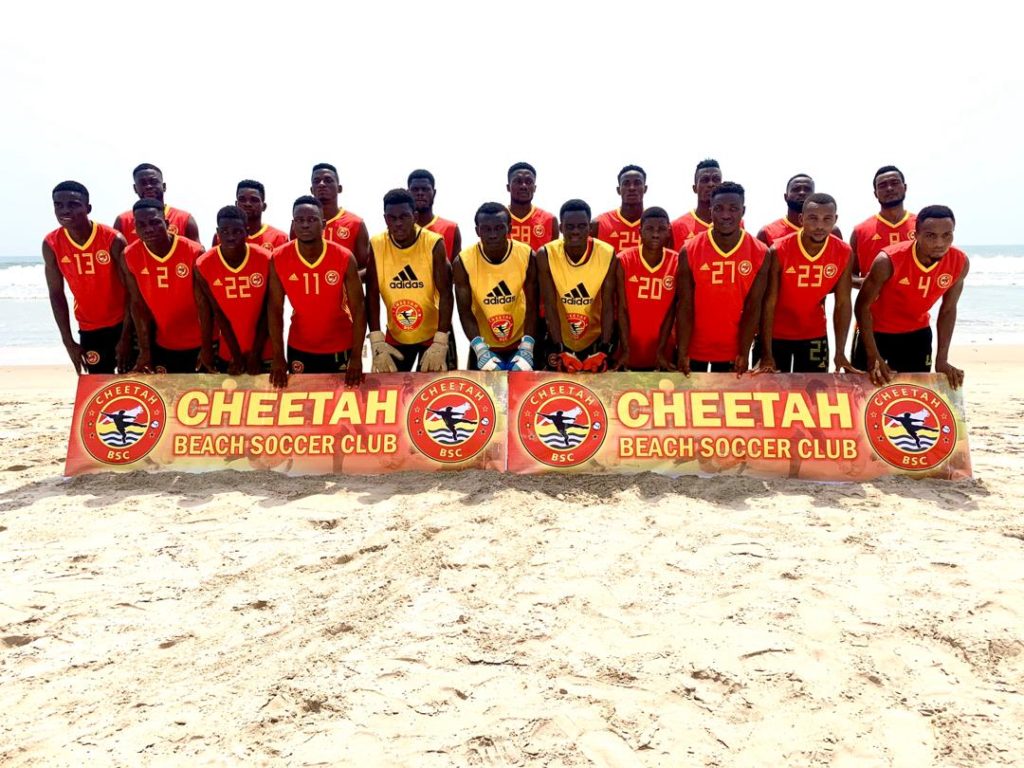 Cheetah Boss Introduces Beach Soccer Team - Ghana Latest Football