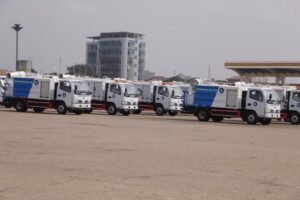 Atomisers Displayed at the Fleet & Equiment Exhibition by Zoomlion Ghana