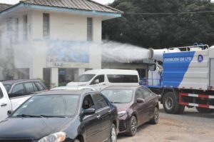 All Tertiary Institutions Undergo disinfection exercise
