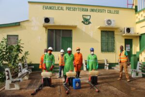 Zoomlion Ghana Limited Disinfection and fumigation team