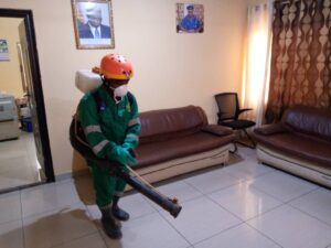 Accra police facilities disinfection begins