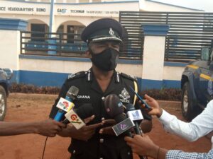 Bono East Regional Police Commander, Deputy Commissioner of Police DCOP Asumadu Okyere Darko 