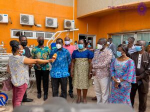 The Rebecca Foundation Donation: Komfo Anokye Teaching & Kumasi South Hospitals Receives Hospital Beds