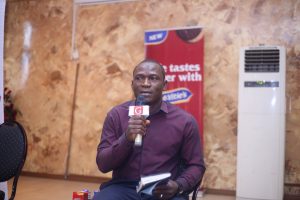 General Manager of Upper East Environmental Waste Services Limited, a subsidiary of Zoomlion Ghana Limited, Mr.John Sackey