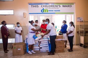 Dredge Masters Donates to Korle-Bu Children’s Ward